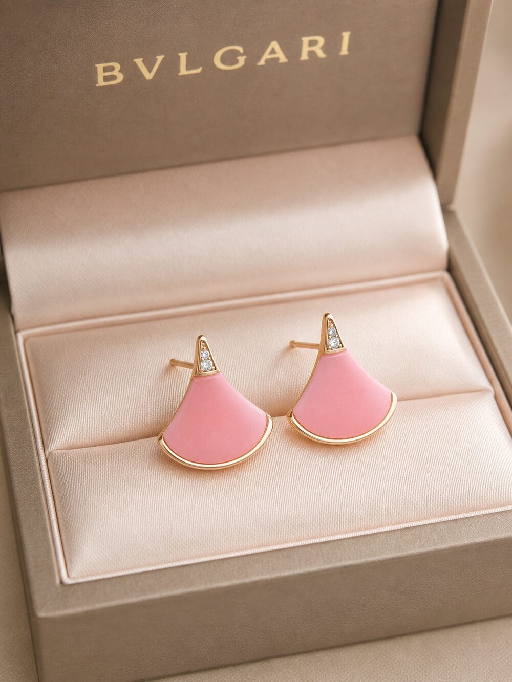 Bulgari Refined Statement Earrings Style 4 | New with Box - Picture 3 of 9